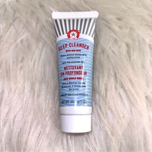 🌸NEW mini First Aid Beauty Deep Cleanser With Red Clay face wash🌸1 OZ